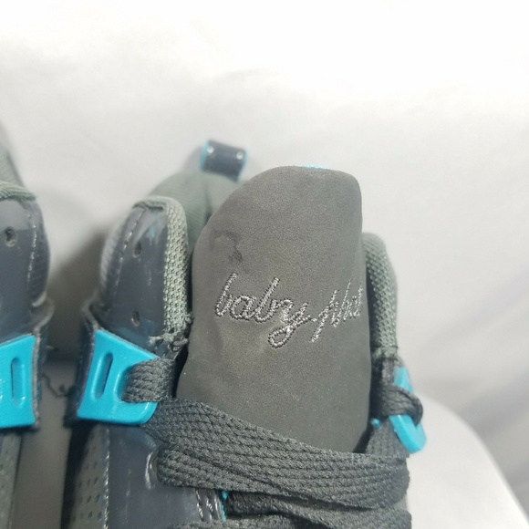 Baby Phat Womens 6.5 Grey and Blue Sneakers - Picture 4 of 8
